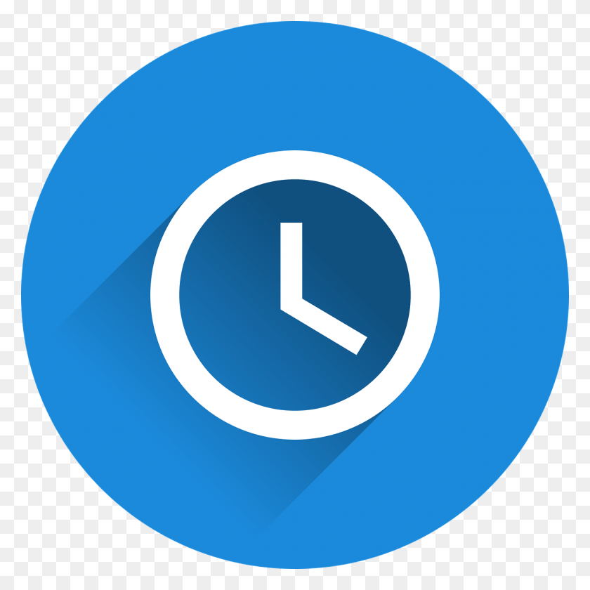 1280x1280 Icono De Reloj Reloj Azul Transparente, Número, Símbolo, Texto Hd Png