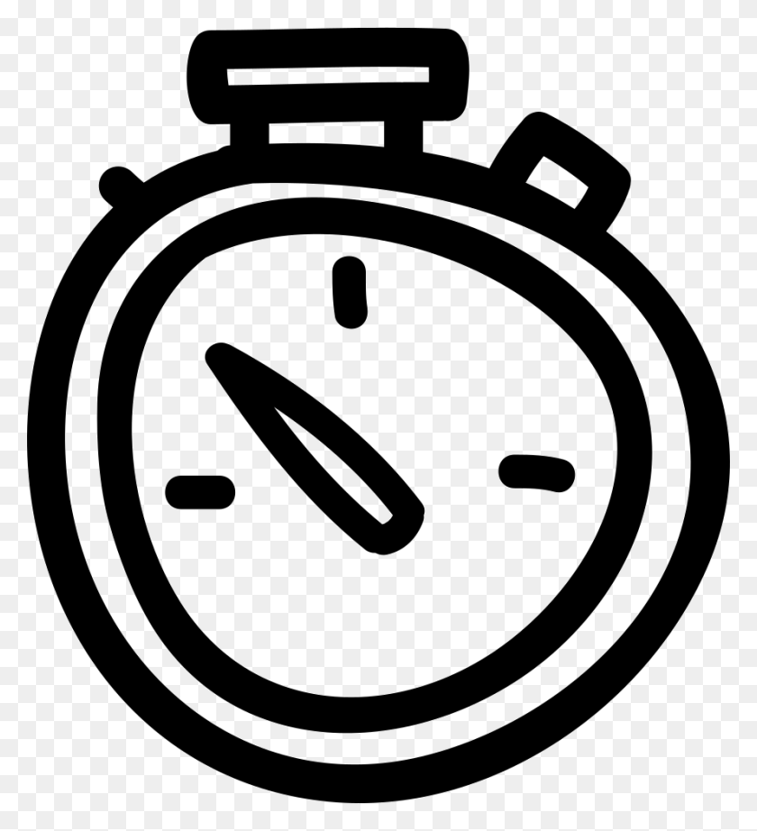 888x982 Descargar Png Reloj De Forma Irregular Símbolo De Herramienta Dibujado A Mano Comentarios Dibujado A Mano Icono De Reloj, Reloj Despertador, Granada, Bomba Hd Png