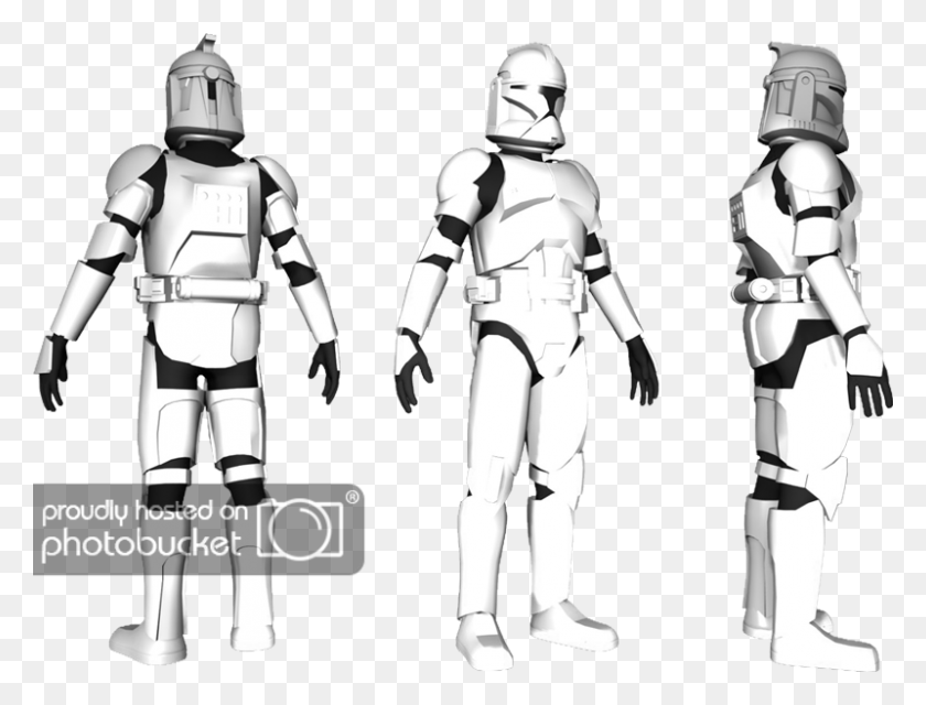 800x595 Clone Trooper Work In Progress Cartoon, Helmet, Clothing, Apparel HD PNG Download