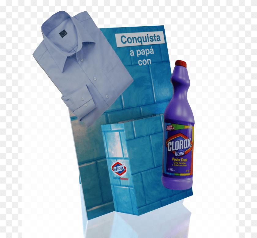 701x778 Clorox Take One Bleach Container, Clothing, Shirt, Bottle, Dress Shirt Clipart PNG