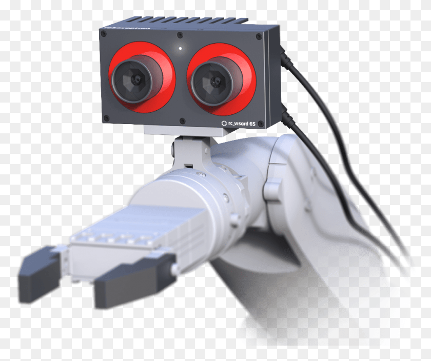 952x787 Close Up Of The 3d Sensor Of Roboception Robot, Camera, Electronics, Webcam HD PNG Download