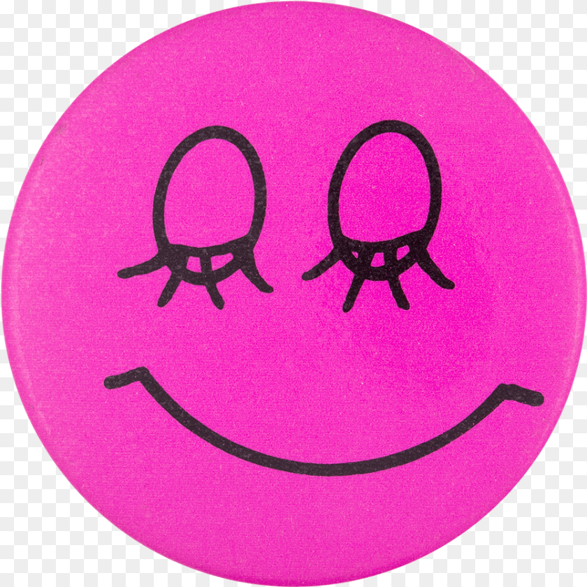 Closed Eyes Pink Smiley Circle, Purple, Animal, Ball, Reptile PNG