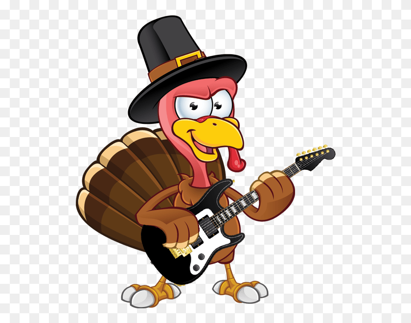 533x600 Closed For Thanksgiving Turkey With Sign Clip Art, Guitar, Leisure Activities, Musical Instrument HD PNG Download