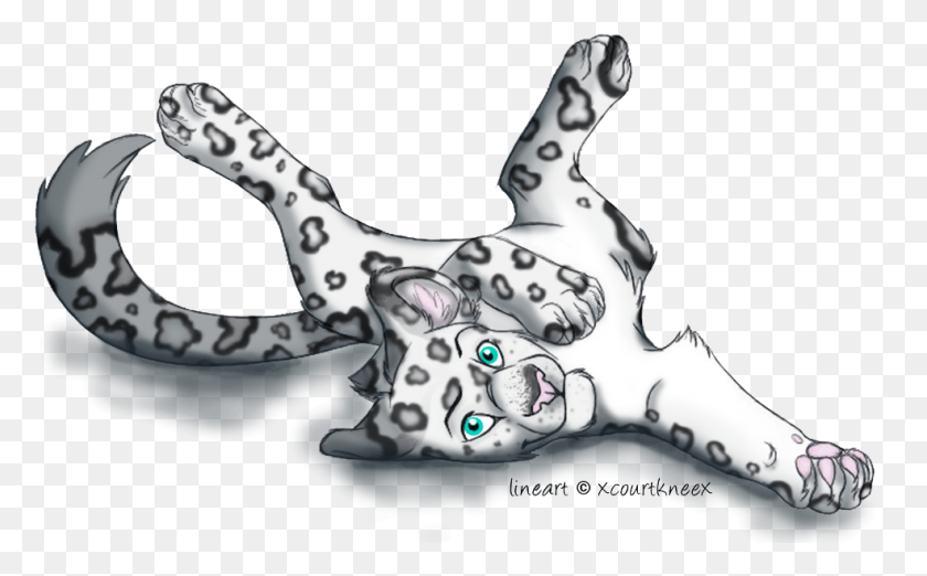 985x584 Closed Snow Leopard Adoptable By Snowwhitesangel Snow Leopard Oc Cat Art Transparent, Person, Human HD PNG Download
