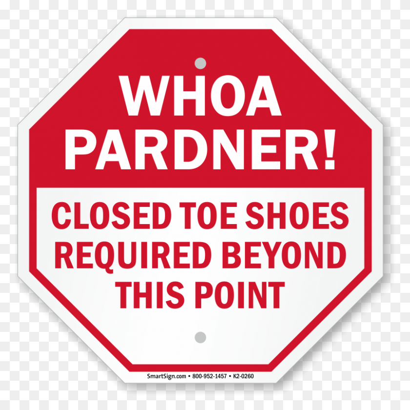 800x800 Closed Toed Shoes Only Sign Sign, Symbol, Road Sign, Stopsign HD PNG Download