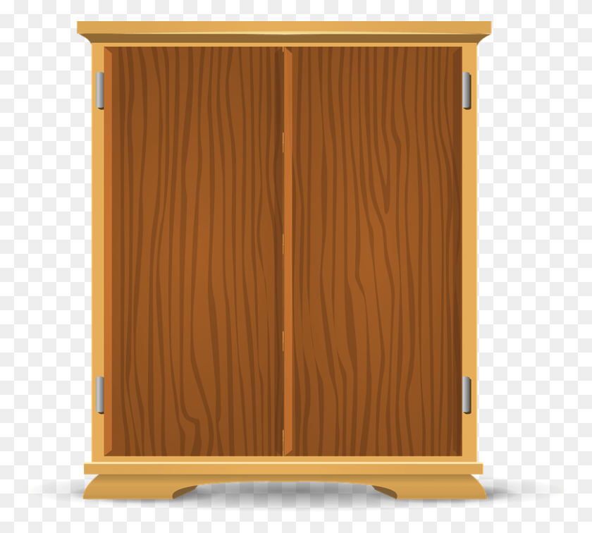 806x720 Closet Wooden Cabinet, Furniture, Cupboard, Door HD PNG Download