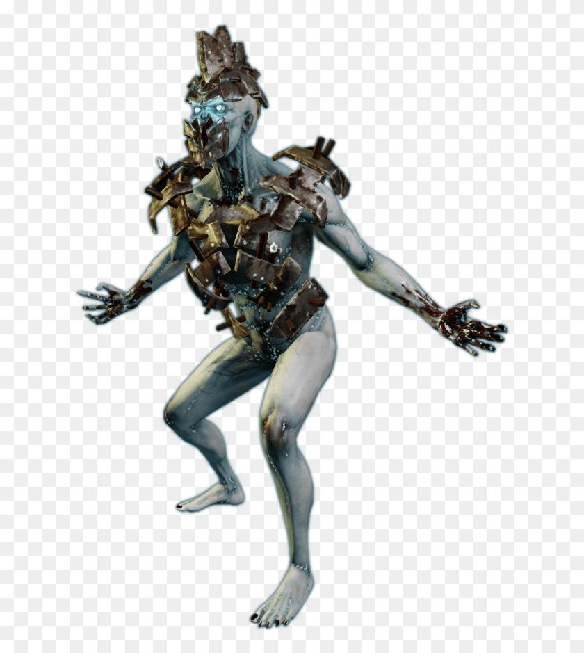 631x879 Descargar Png / Clot Rioter, Figurine, Bronce, Alien Hd Png