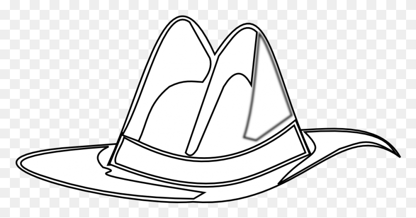 939x459 Одежда Sombrero Black White Line Art 999Px 89 Ковбойская Шляпа, Одежда, Одежда, Шляпа Hd Png Скачать