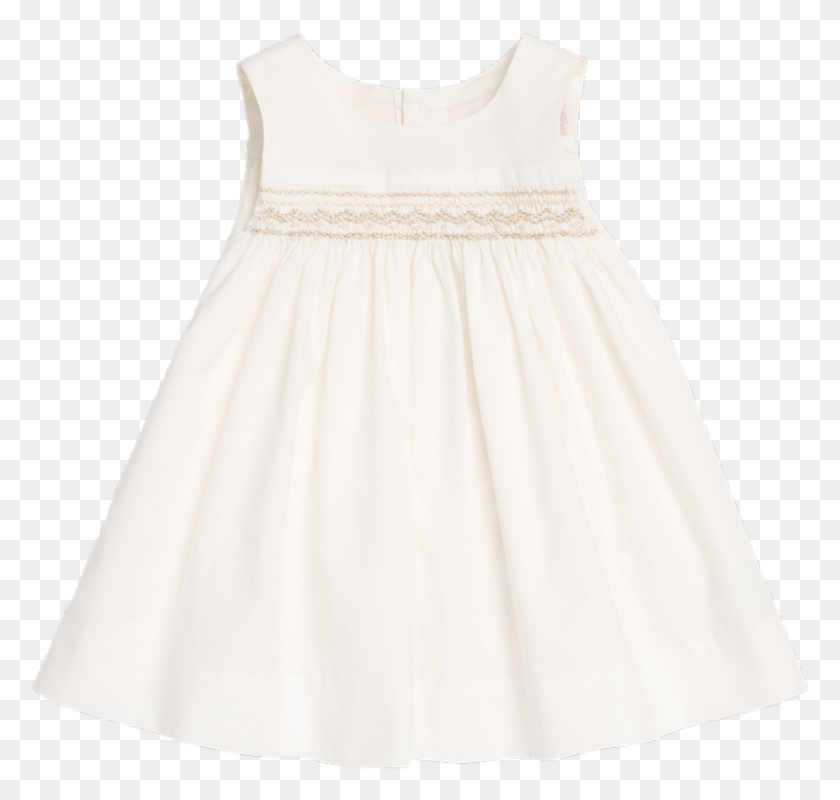 882x837 Clothi Babies39 Vestido Blanco Leche Vestido De Día, Ropa, Blusa, Blusa Hd Png