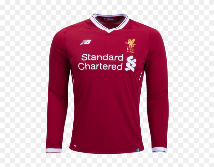 594x594 Одежда 11 M Salah Liverpool Home Soccer Jersey Youth Liverpool Kit 17, Одежда, Рукав, С Длинным Рукавом Png Скачать