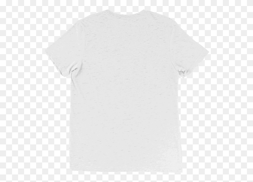 553x545 Clothing Kanji Blank Back White Fleck Tri Blend Unisex Active Shirt, Apparel, T-shirt, Sleeve HD PNG Download