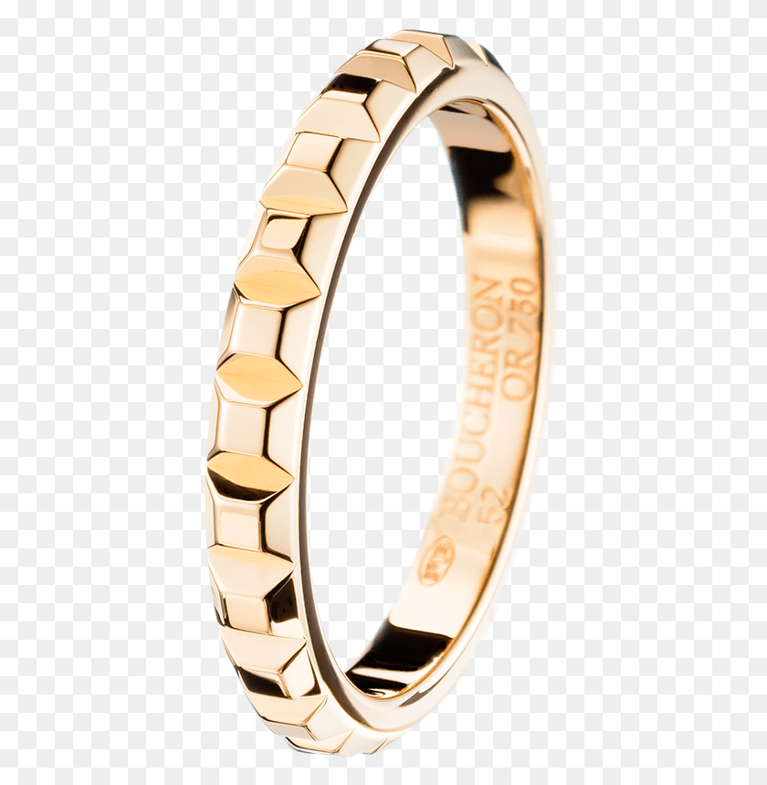 394x799 Clou De Paris Yellow Gold Wedding Band, Jewelry, Accessories, Accessory HD PNG Download
