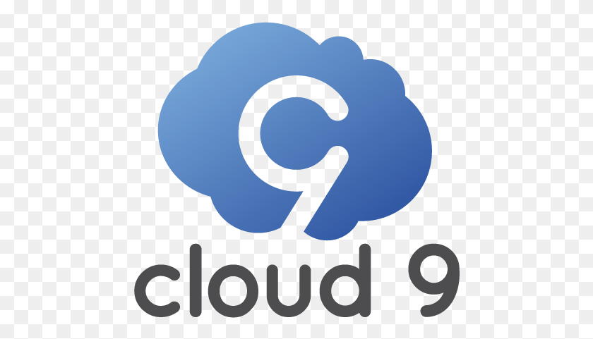 462x421 Cloud 9 Identity Graphic Design, Text, Alphabet, Logo HD PNG Download