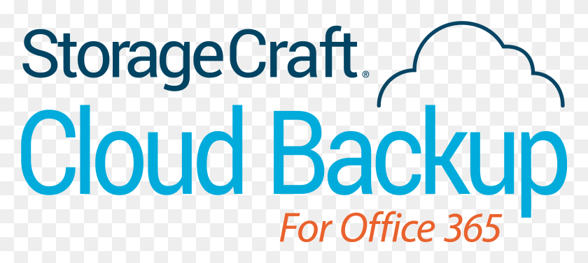 3329x1353 Cloud Backup For Office 365 Logo Storagecraft Office 365 Backup, Text, Alphabet, Word HD PNG Download