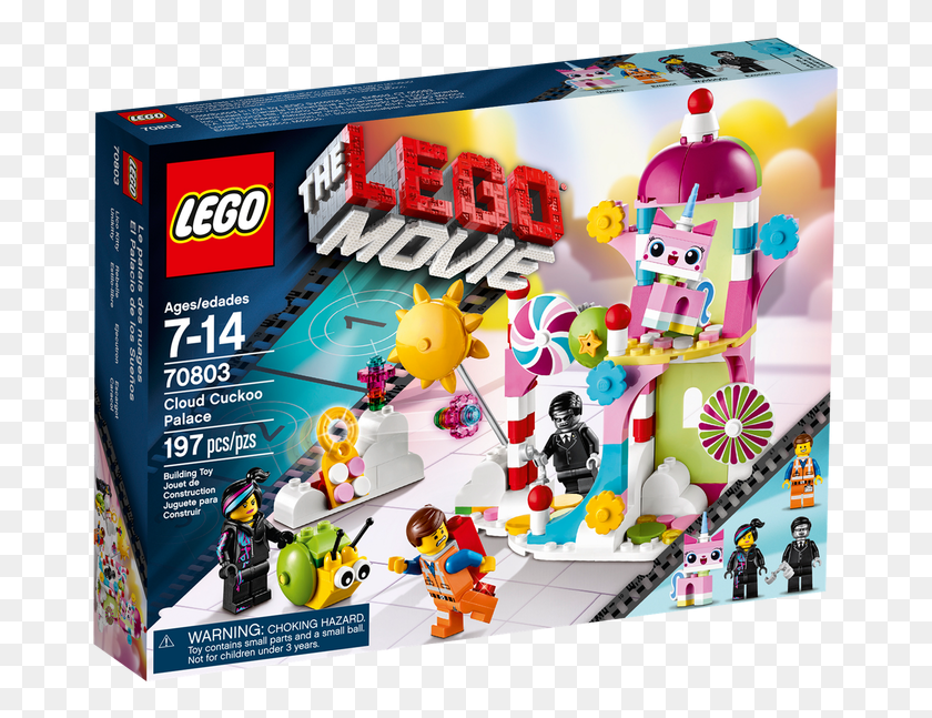 677x587 Дворец Облачных Кукушек Lego Movie 70803 Дворец Облачных Кукушек, Игрушка, Человек, Hd Png Скачать