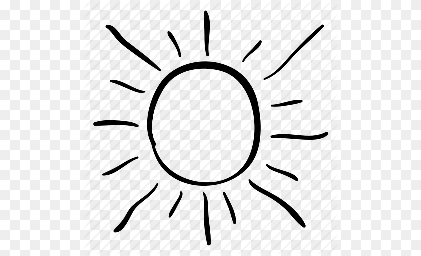 Cloud Forecast Outline Sun Sunny Weather Icon, Flower, Plant, Home Decor Sticker PNG