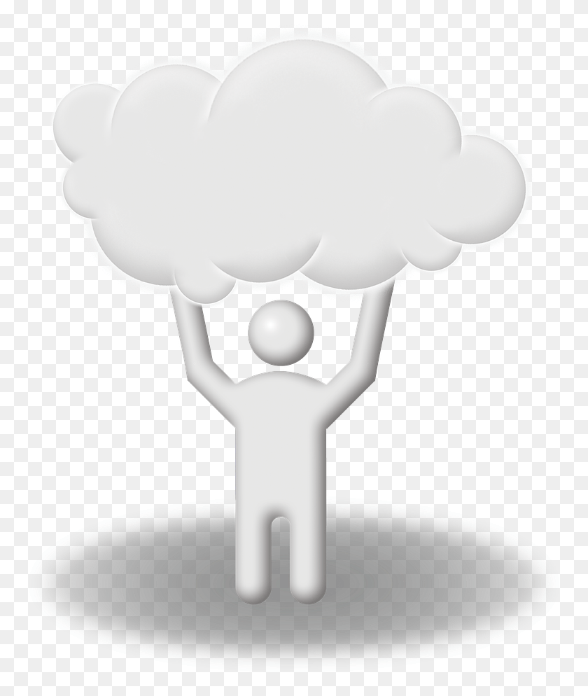 771x934 Cloud Lift Holding Strength Image Darkness, Lamp, Machine, Light HD PNG Download