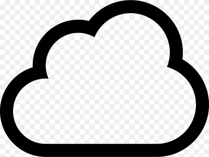 Cloud Outline Icon, Clothing, Hardhat, Helmet, Stencil Sticker PNG