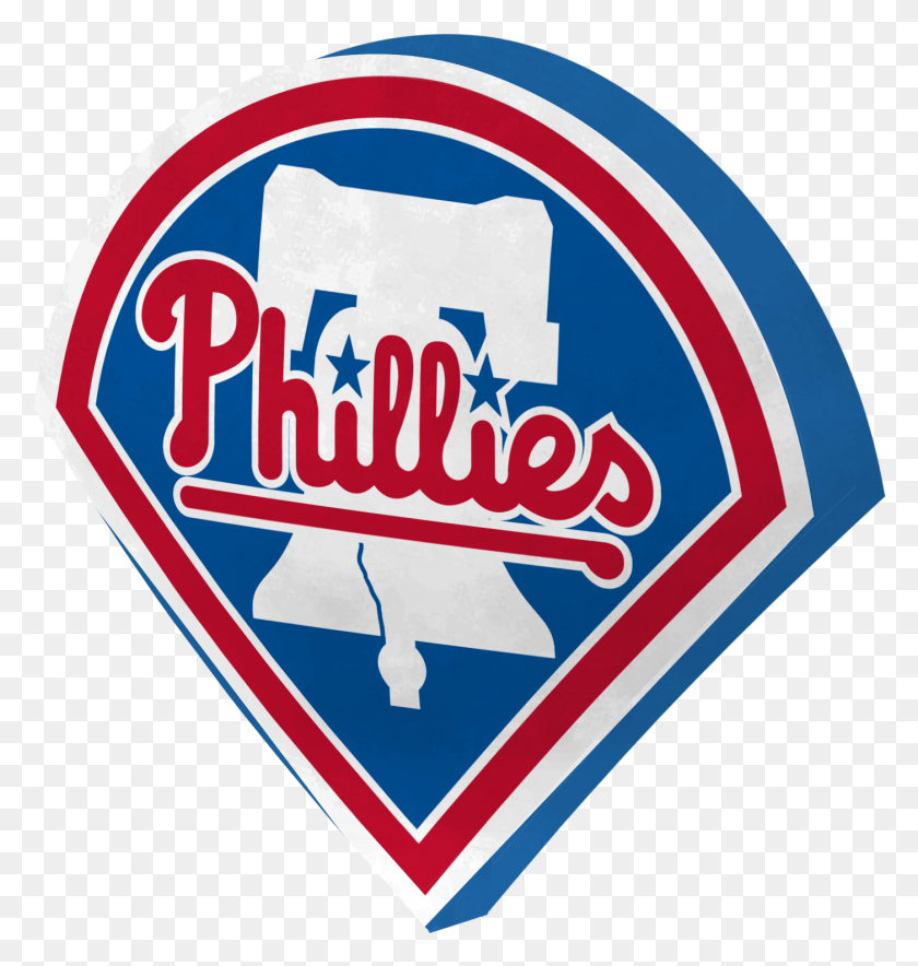 1401x1481 Cloud Pillow Philadelphia Phillies Philadelphia Phillies Logo, Symbol, Trademark, Road Sign HD PNG Download