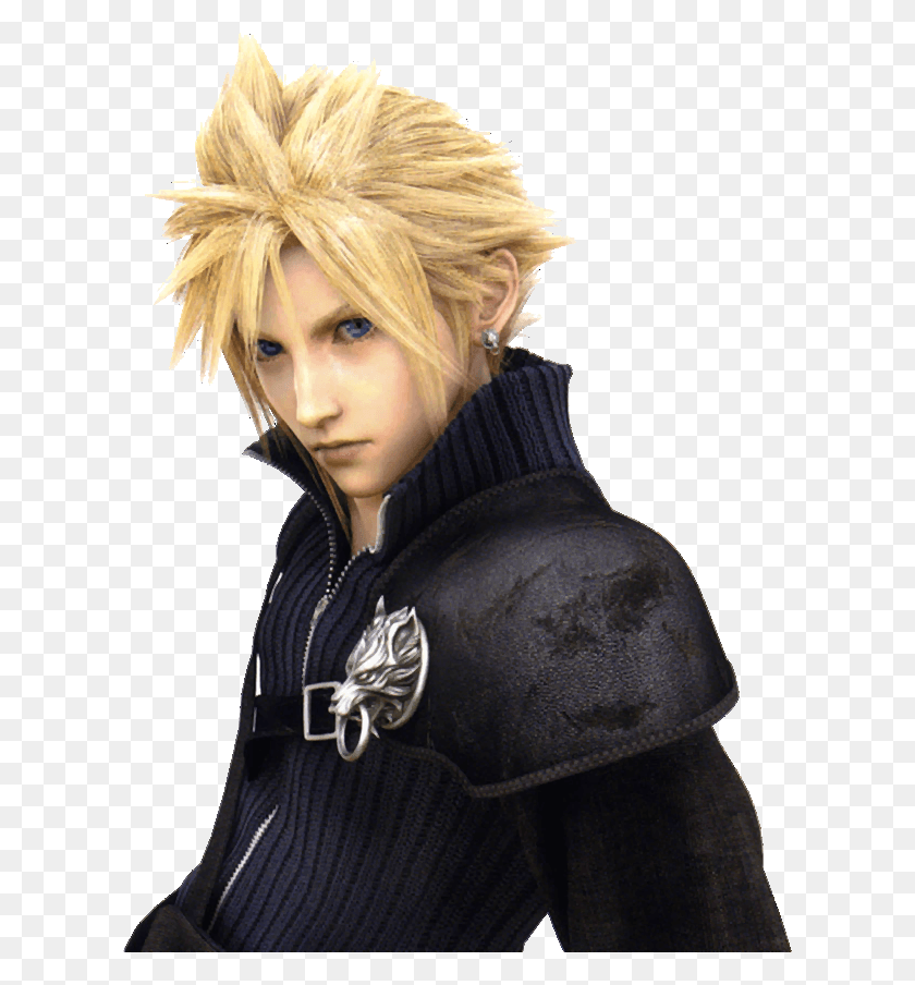 614x844 Cloud Strife Render Acvii, Final Fantasy, Person, Human HD PNG Download