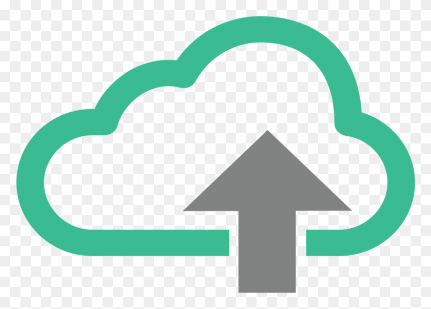 931x649 Cloud Upload Vector Icon Traffic Sign, Symbol, Cross, Triangle HD PNG Download
