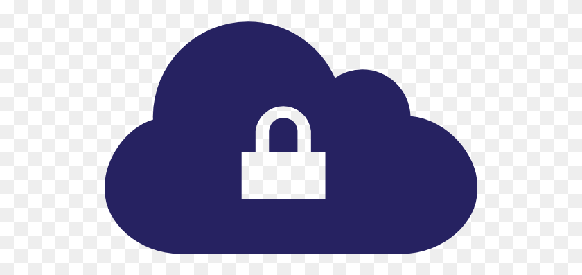 539x337 Cloud With Lock Logo, Security, Baseball Cap, Cap HD PNG Download