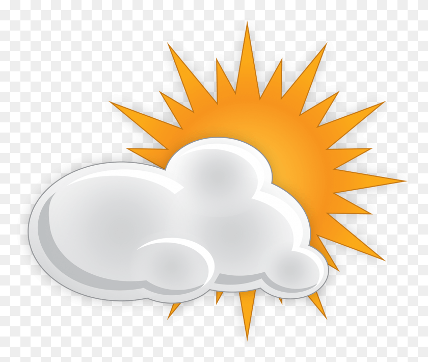 1225x1021 Cloudiness Sun Cloud Day Image Smiling Sun Clipart, Nature, Outdoors, Flare HD PNG Download