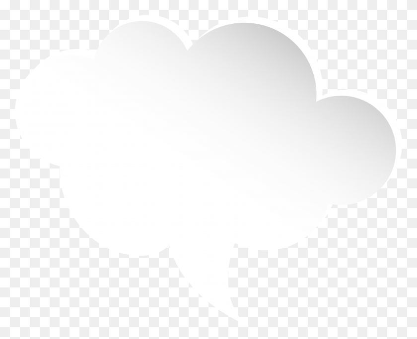 6099x4886 Clouds Clipart Pink Cloud Cloud Speech Bubble, Stencil, Heart HD PNG Download