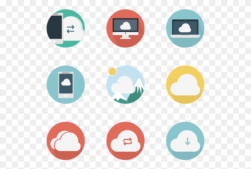 529x505 Clouds Household Icon, Bubble, Lighting, Text Descargar Hd Png