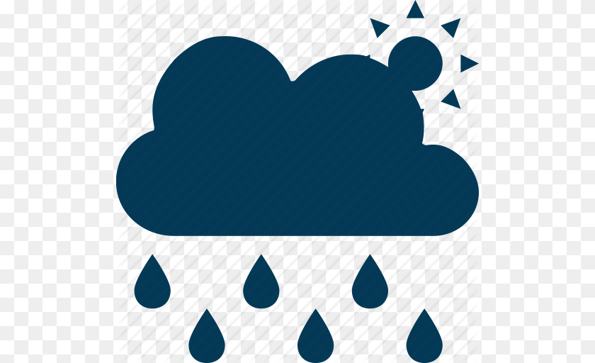 Clouds Rain Raining Rainy Climate Weather Icon, Home Decor, Cushion, Pattern, Nature Transparent PNG