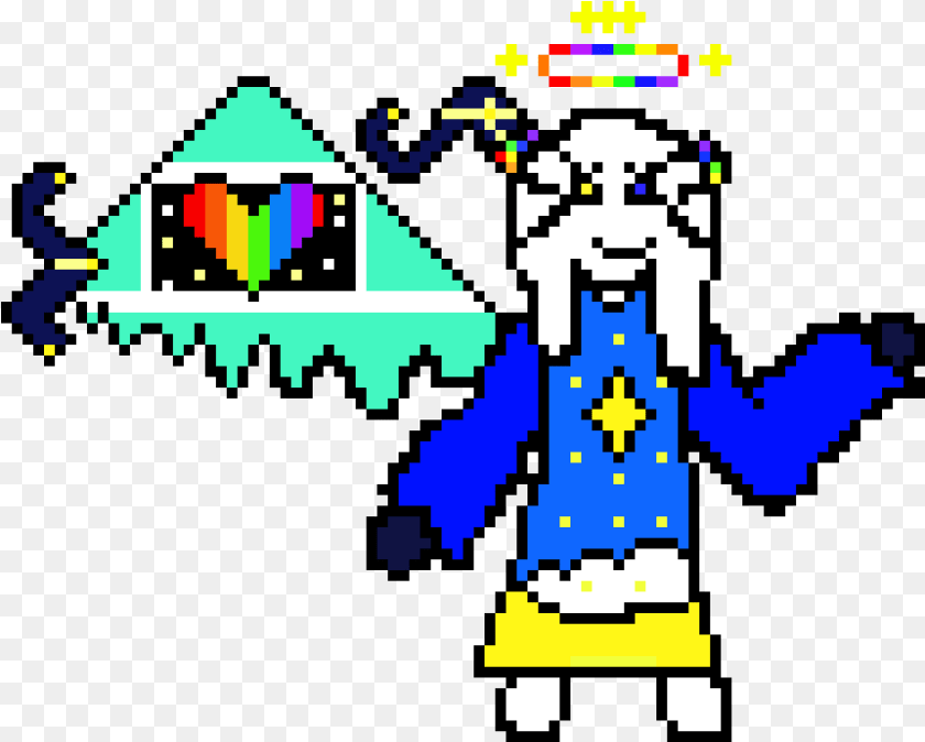 861x691 Cloudtale Asriel, Qr Code PNG