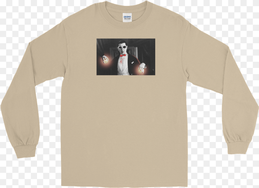 972x705 Clout Dracula Long Sleeve T Shirt Long Sleeved T Shirt, T-shirt, Clothing, Long Sleeve, Person Clipart PNG
