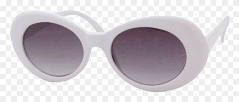 979x377 Clout Glasses White Oval Sunglasses, Accessories, Accessory, Goggles HD PNG Download
