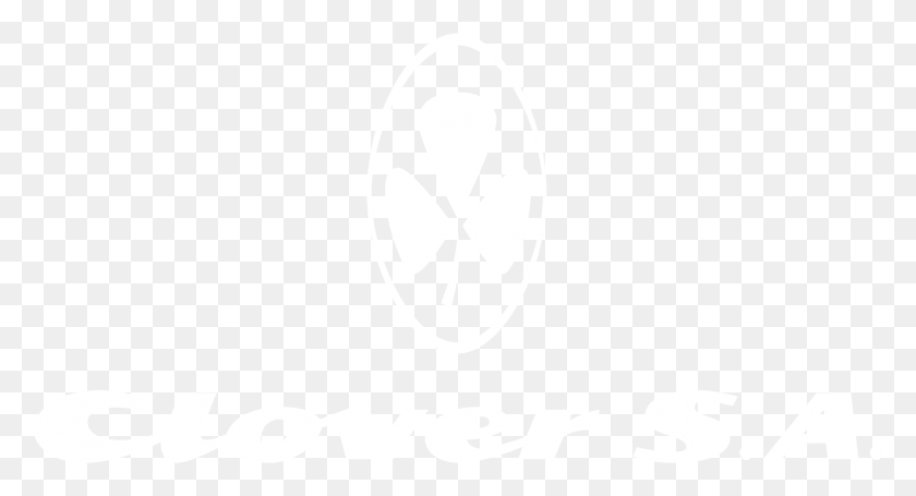 2191x1112 Логотип Клевера Черно-Белый Логотип Джона Хопкинса Белый, Символ, Товарный Знак, Текст Hd Png Скачать