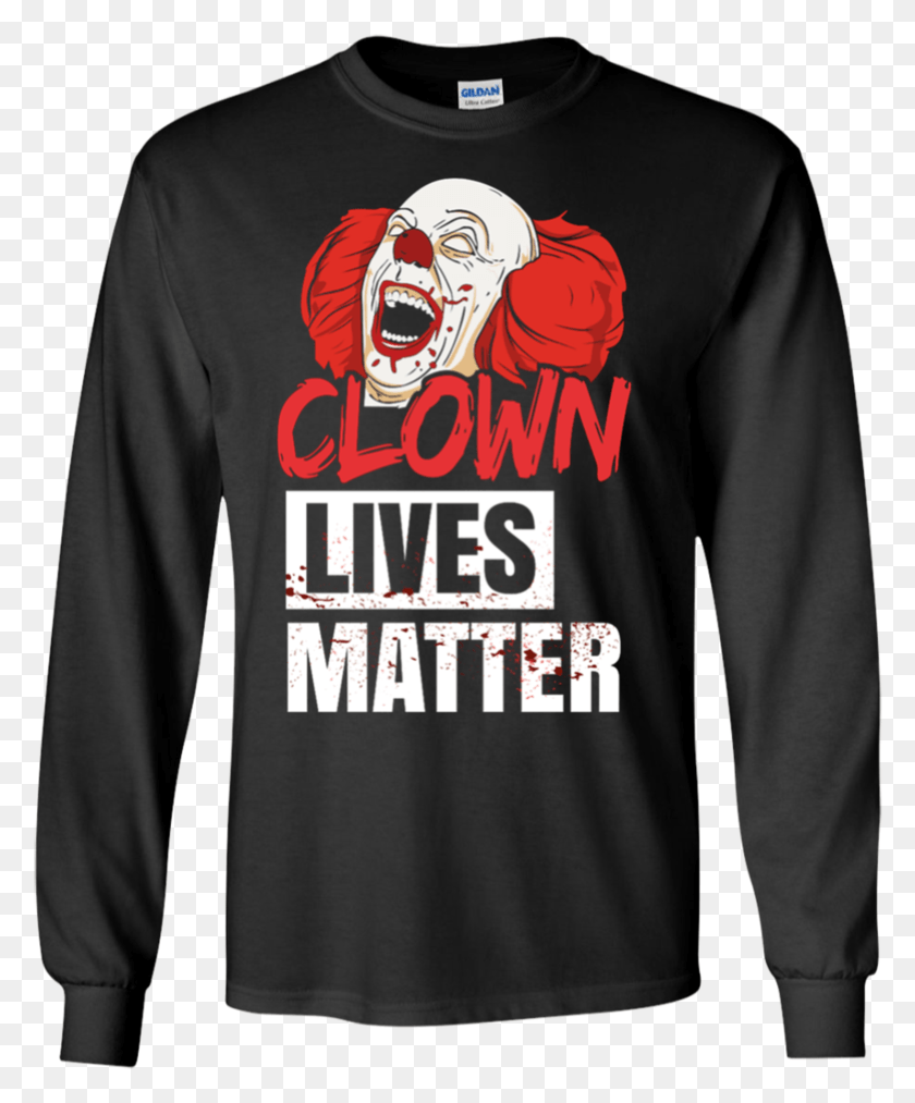 780x953 Payaso Vidas Importa Scary Clowns Camiseta Ultra Algodón Suéter De Navidad I Find Your Lack Of Cheer Disturbing, Clothing, Apparel, Sleeve Hd Png Descargar