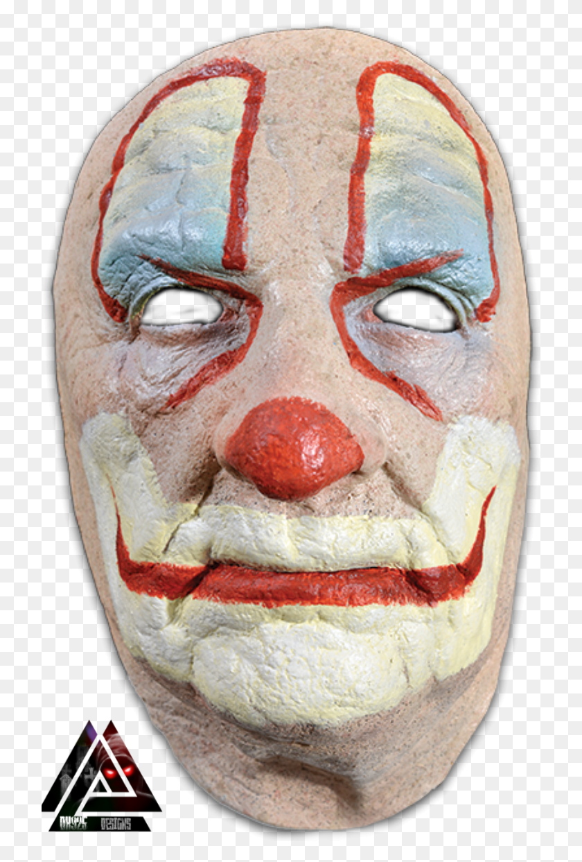 720x1183 Clown Sticker Mask, Symbol, Emblem, Pillar HD PNG Download