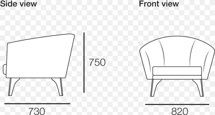851x458 Club Chair, Couch, Furniture, White Board Sticker PNG