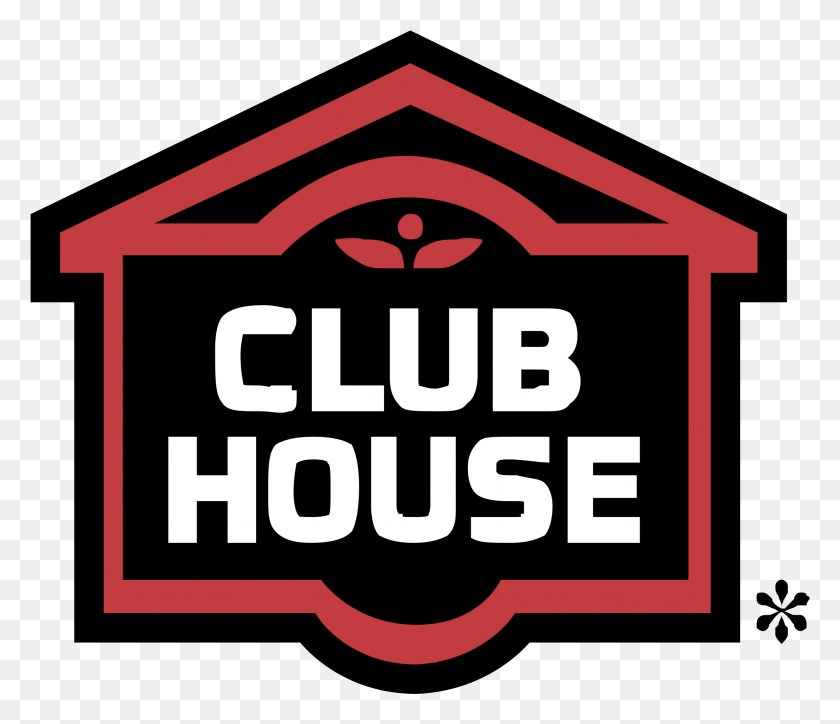 2194x1869 Club House Logo Transparent Club House Logo, Text, Label, Number HD PNG Download