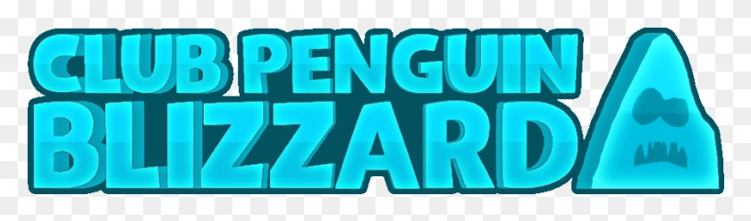 895x215 Club Penguin Blizzard - Это Блог, Размещенный На Torquecp Графический Дизайн, Word, Текст, Алфавит Hd Png Скачать