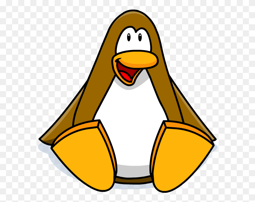 592x605 Descargar Png / Club Penguin Pingüino Bailando Hd Png
