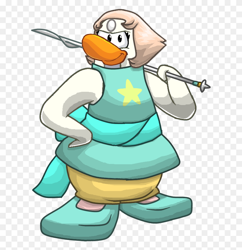 624x809 Club Penguin Drawing At Getdrawings Com Free Steven Universe Version Club Penguin, Kneeling, Knight HD PNG Download