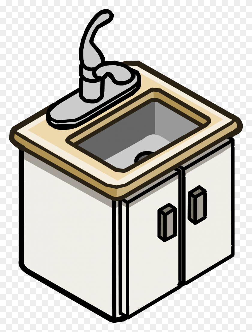 1385x1860 Club Penguin Sink, Appliance, Oven, Mailbox HD PNG Download