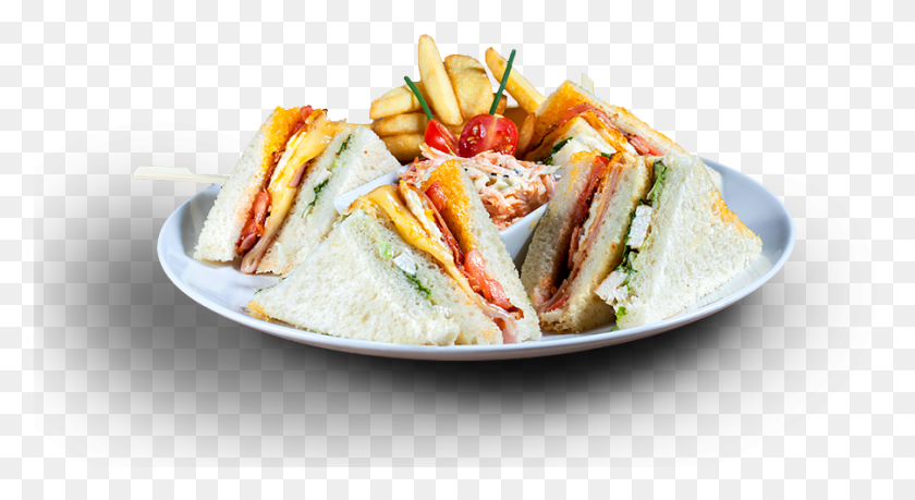 901x461 Club Sandwich Club Sandwich With Fries, Food, Lunch, Meal HD PNG Download