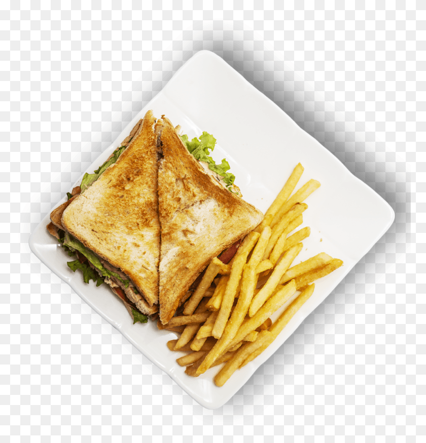 955x998 Club Sandwich French Fries, Fries, Food, Toast HD PNG Download