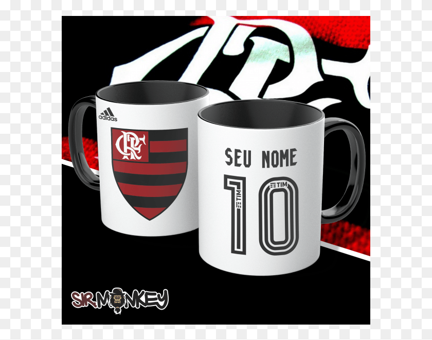 601x601 Clube De Regatas Do Flamengo, Coffee Cup, Cup, Espresso HD PNG Download