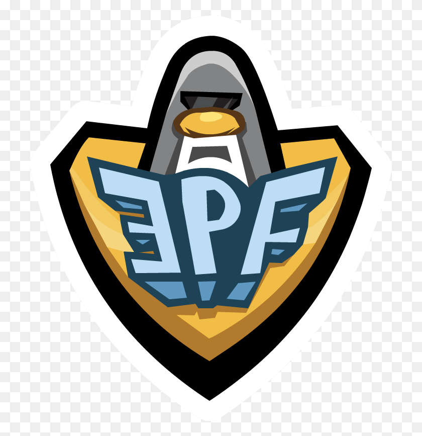 721x807 Descargar Png Clubpenguin 2017 Club Penguin Elite Penguin Force, Logotipo, Símbolo, Marca Registrada Hd Png