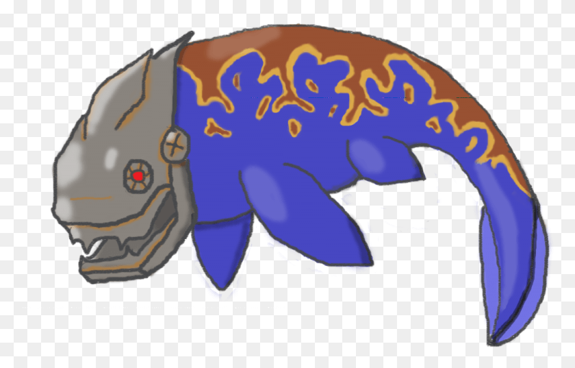 1040x637 Clunklesteel Fakemon Dunkleosteus Fakemon, Animal, Reptile, Mammal HD PNG Download