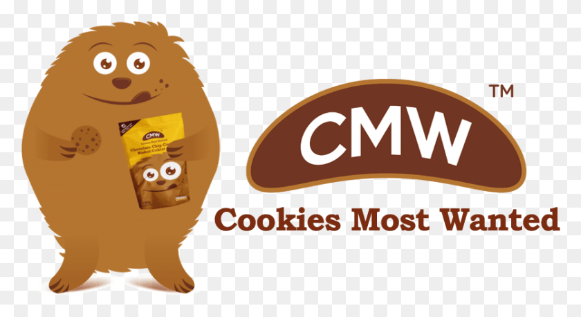 836x427 Descargar Png Cmw Cookies Most Wanted Cookies Most Wanted Logo, Etiqueta, Texto, Alimentos Hd Png