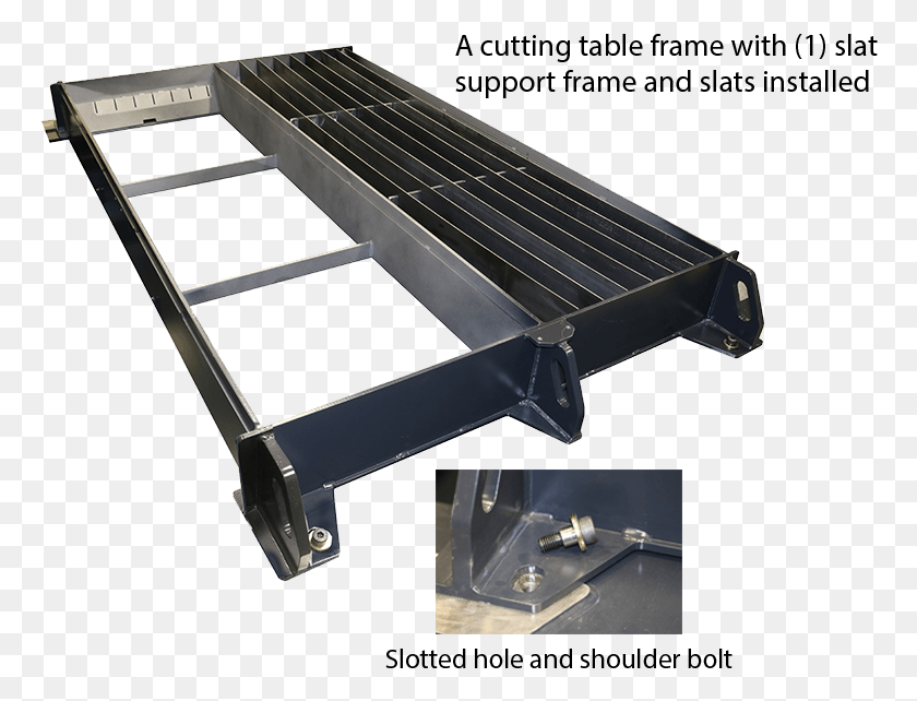 768x582 Cnc Plasma Table Industrial Control Enclosure For Metal Plasma Cutting Table Slats, Aluminium, Shelf, Bracket HD PNG Download