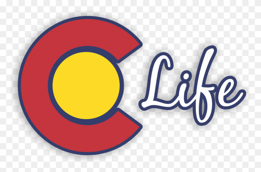 1024x648 Co Life Colorado Flag Decal Circle, Label, Text, Logo HD PNG Download